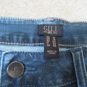 G I L I Blue Camo Jeans